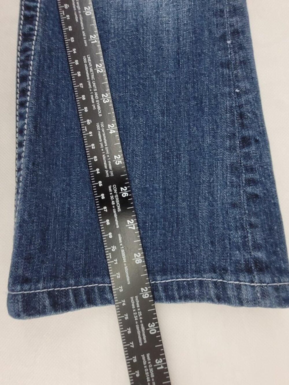 Miss Me Jeans Womens 28 Low Rise Boot Cut Western Stretch JP5342B Vintage - Picture 11 of 16